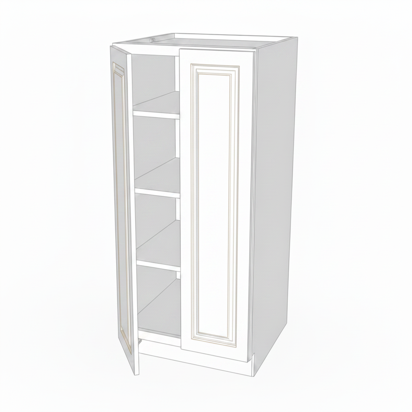 Pantry Cabinet Base and Top